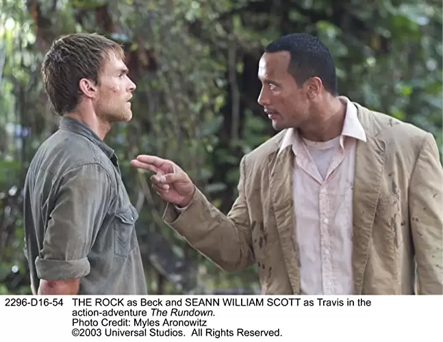 「ランダウン ロッキング・ザ・アマゾン」ショーン・ウィリアム・スコット & ドウェイン・ジョンソンの画像