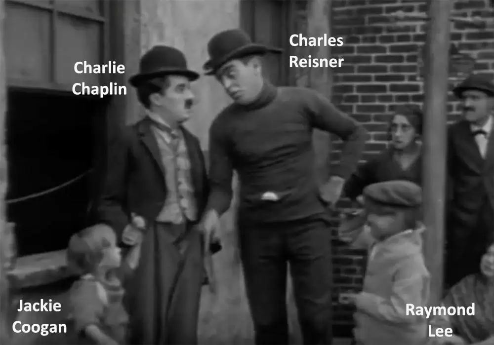 「キッド」チャールズ・スペンサー・チャップリン & ジャッキー・クーガン & Raymond Lee & Charles Reisnerの画像