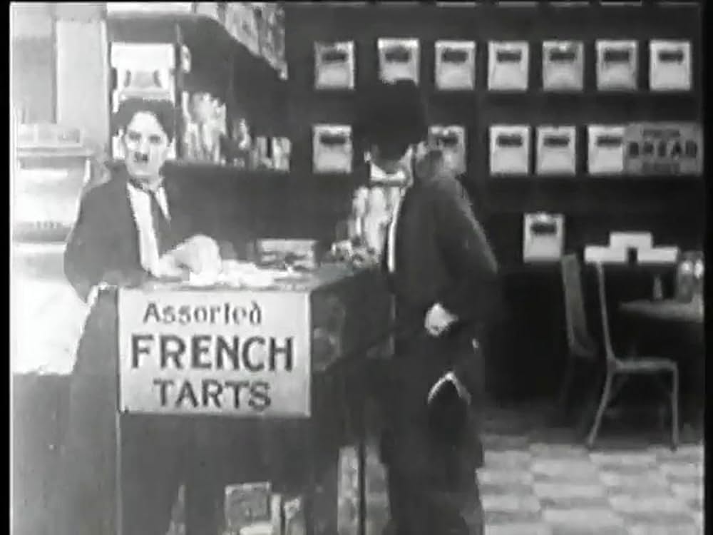 チャップリンとパン屋の画像