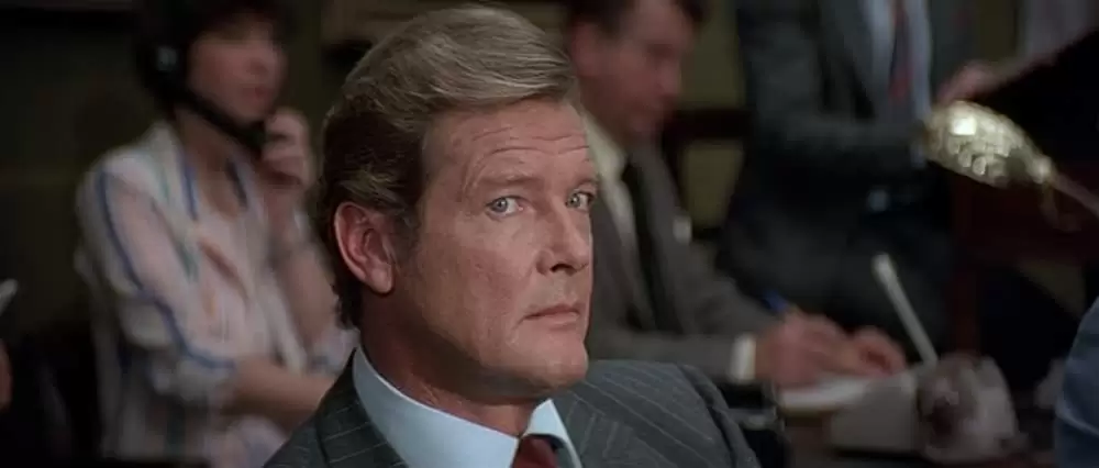 「007／オクトパシー」ロジャー・ムーアの画像