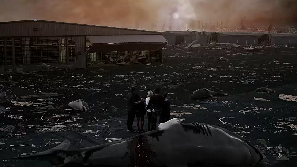 「シャークネード」タラ・リード & アイアン・ジーリング & Chuck Hittinger & オーブリー・ピープルズの画像