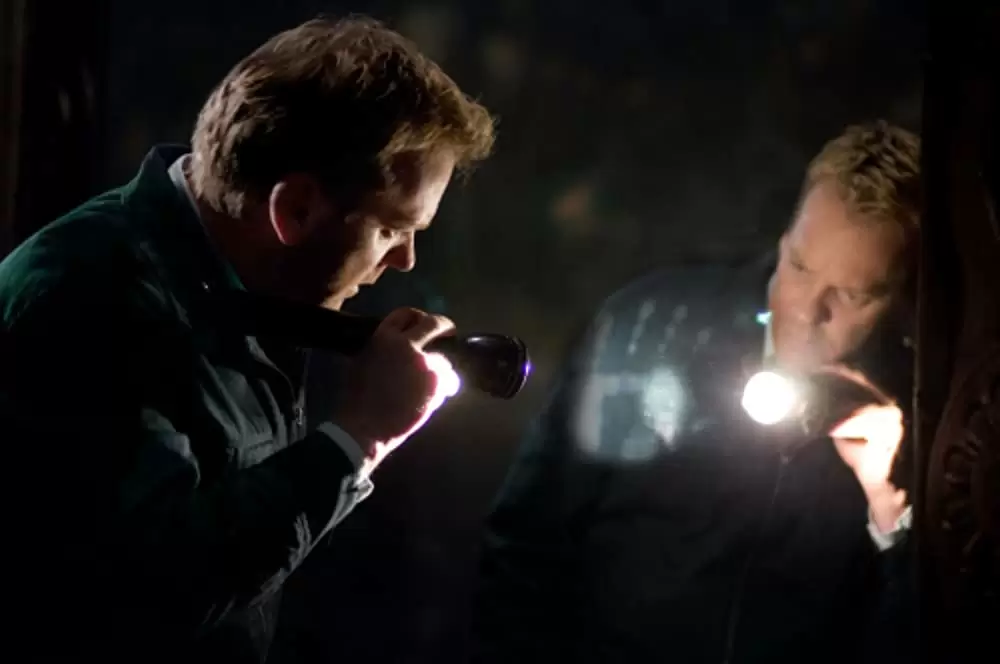 「ミラーズ」キーファー・サザーランドの画像