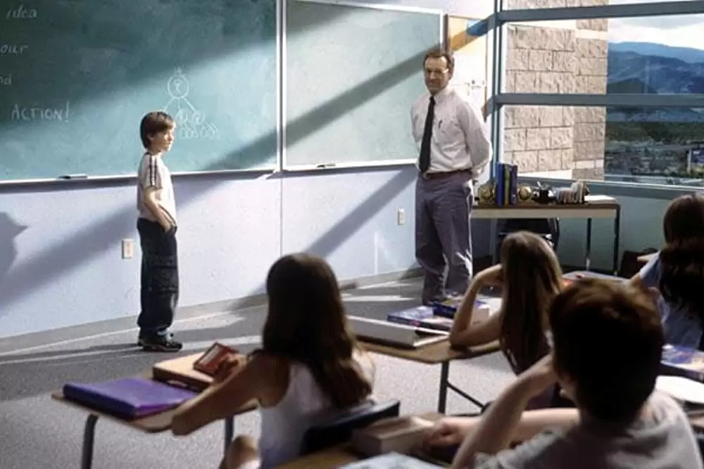 「ペイ・フォワード 可能の王国」ケビン・スペイシー & ハーレイ・ジョエル・オスメントの画像