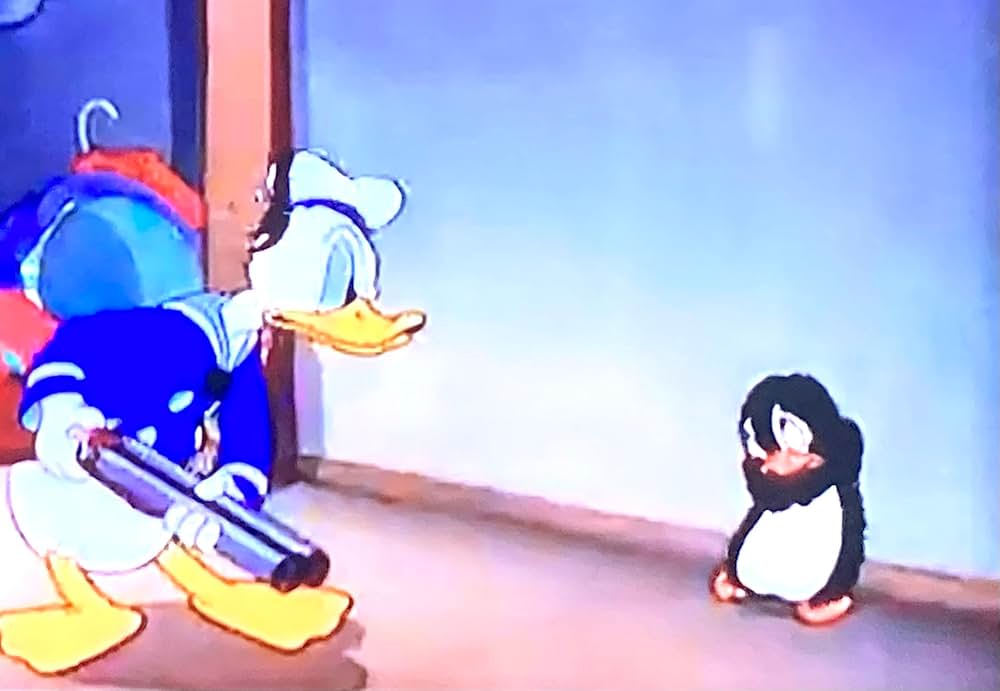 ドナルドのペンギンの写真