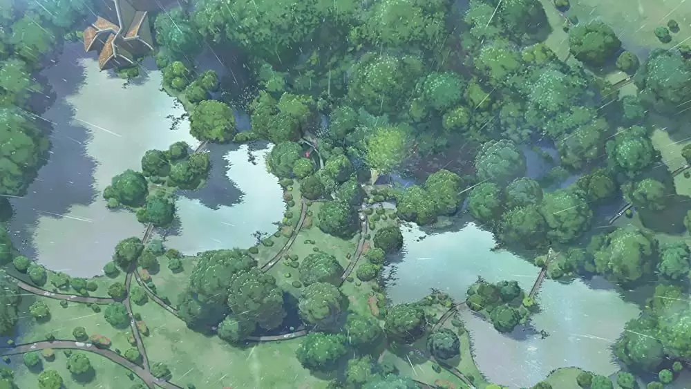 言の葉の庭の画像