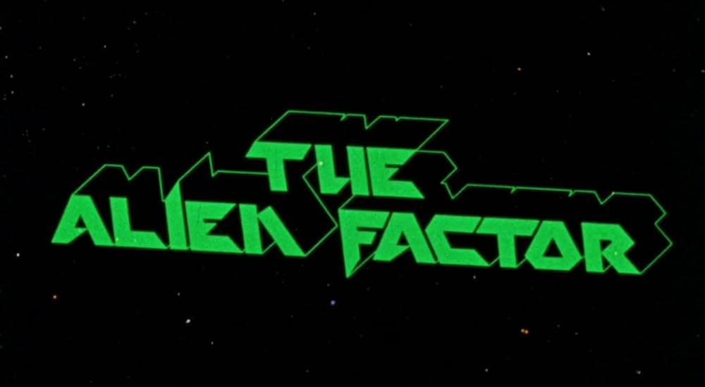 The Alien Factor（原題）の画像