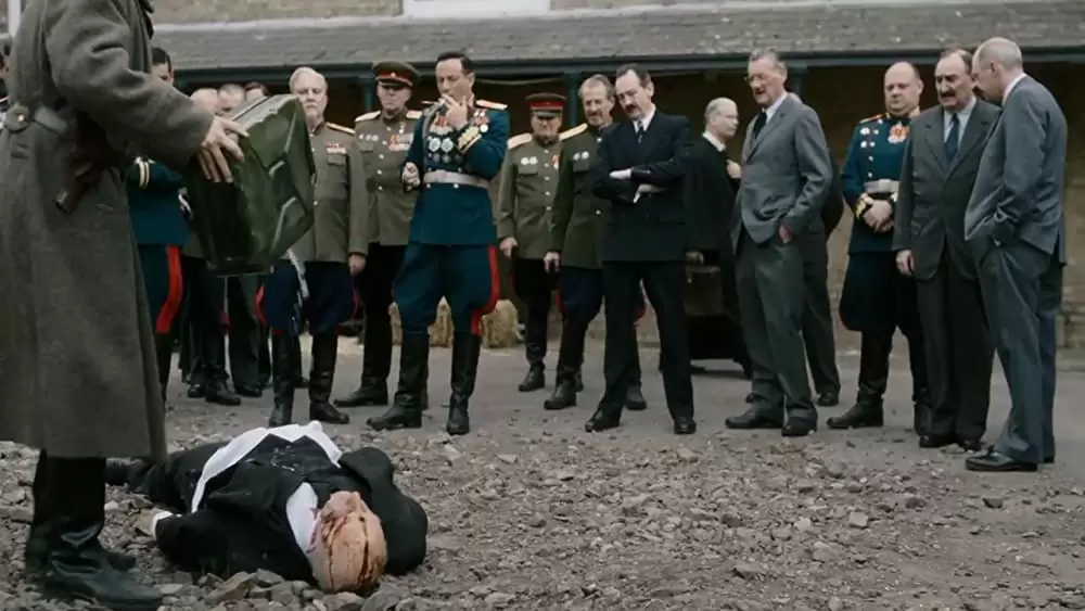 「スターリンの葬送狂騒曲」マイケル・ペイリン & ジェイソン・アイザックス & ポール・チャヒディ & ダーモット・クロウリー & ポール・ホワイトハウスの画像