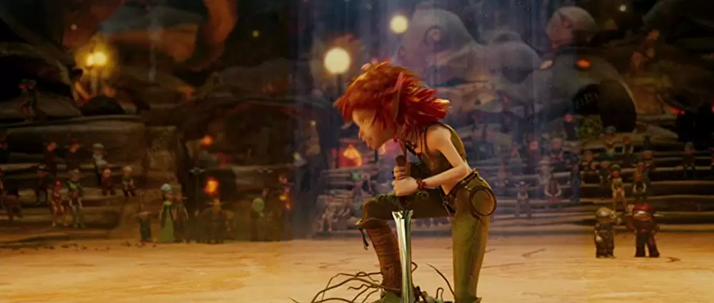 アーサーとふたつの世界の決戦の画像