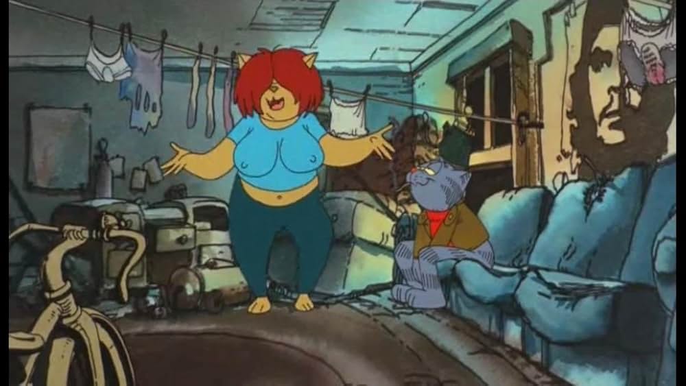 The Nine Lives of Fritz the Cat（原題）の画像