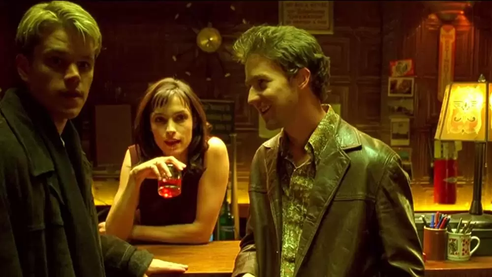 「ラウンダーズ」マット・デイモン & ファムケ・ヤンセン & エドワード・ノートンの画像