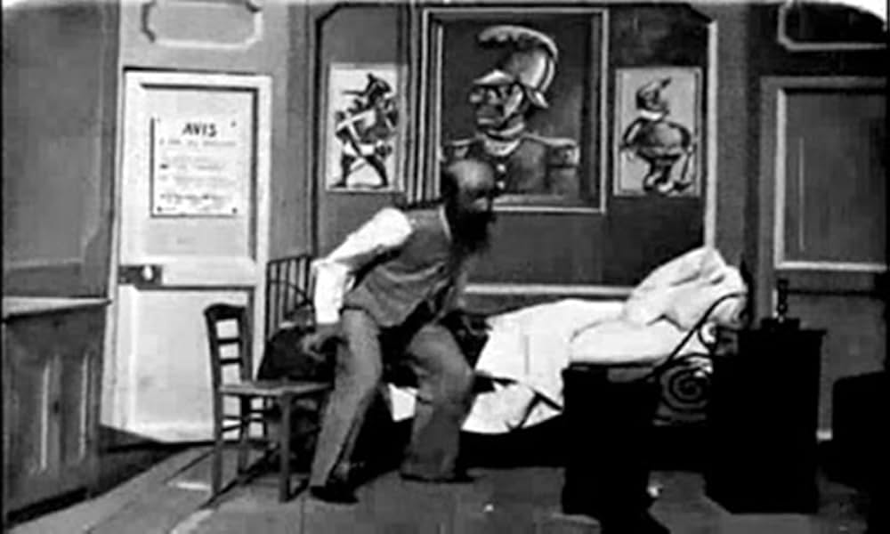 奇術の上演の写真