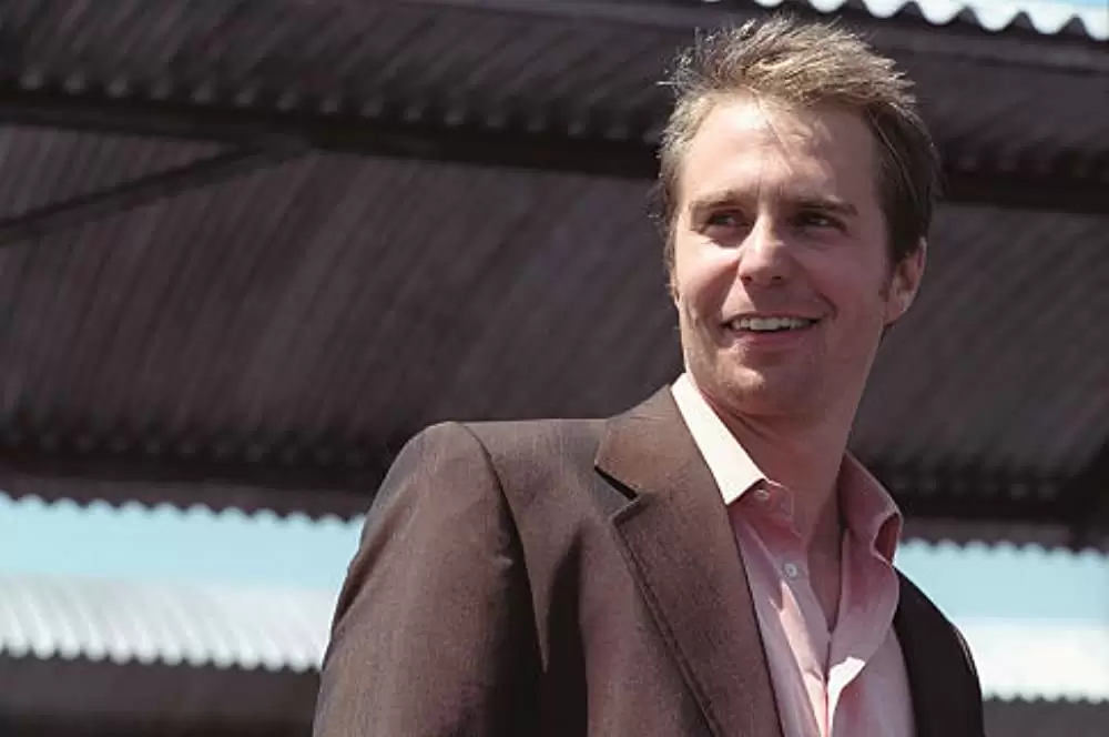 「マッチスティック・メン」サム・ロックウェルの画像