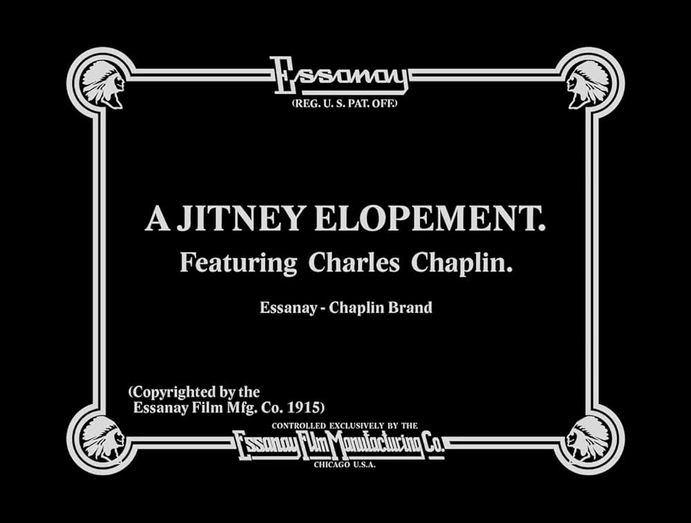 チャップリンの駈落の画像