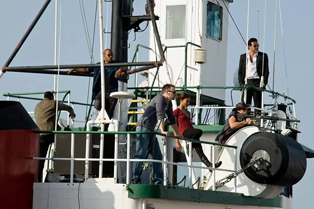 「ルーザーズ」イドリス・エルバ & クリス・エバンス & ジェフリー・ディーン・モーガン & ゾーイ・サルダナ & Óscar Jaenada & コロンバス・ショートの画像