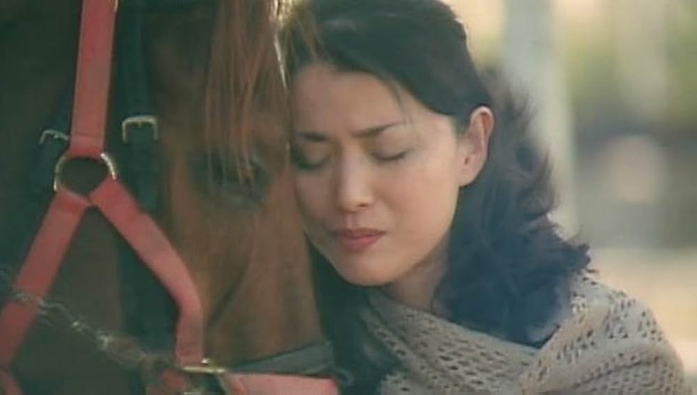 馬と後妻と令嬢の画像