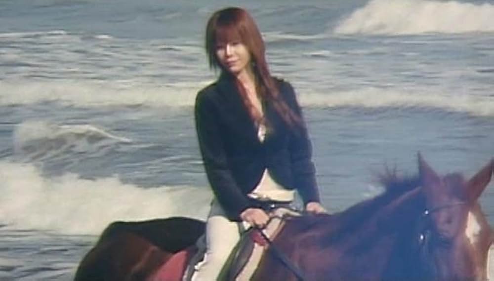 馬と後妻と令嬢の画像