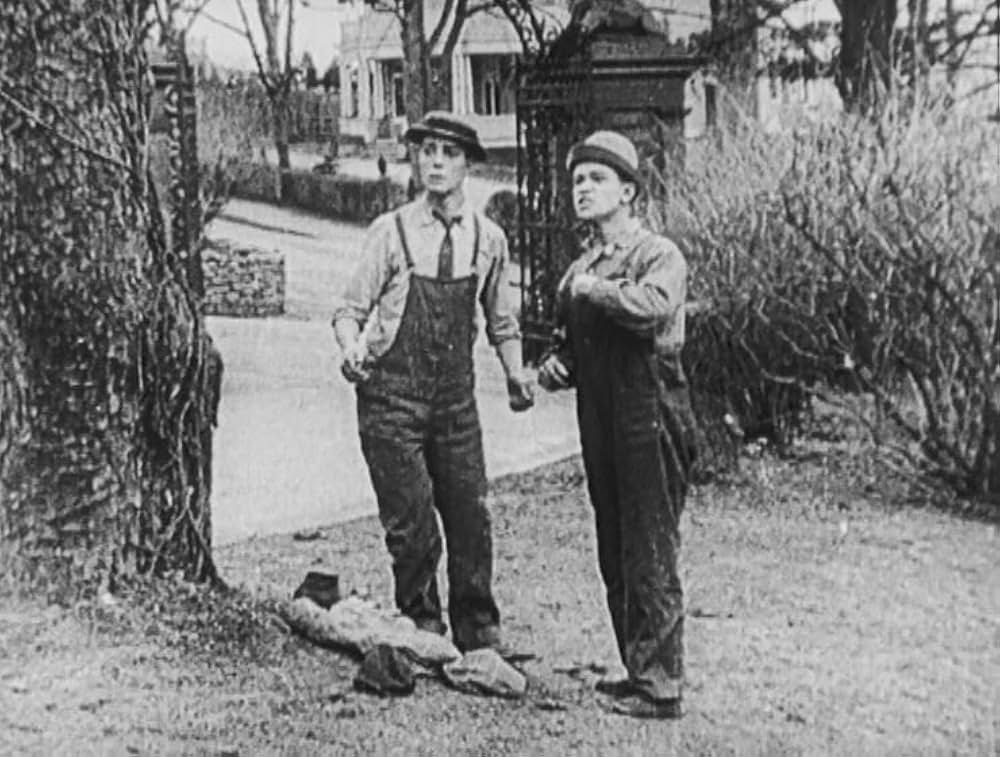 ファッティとキートンのおかしな肉屋／デブ君の女装の画像