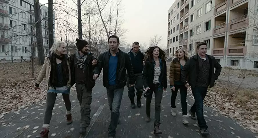 「Chernobyl Diaries」Dimitri Diatchenko & Jesse McCartney & ネイサン・フィリップス & ジョナサン・サドウスキー & Ingrid Bolsø Berdal & オリビア・テイラー・ダドリー & Devin Kelleyの画像