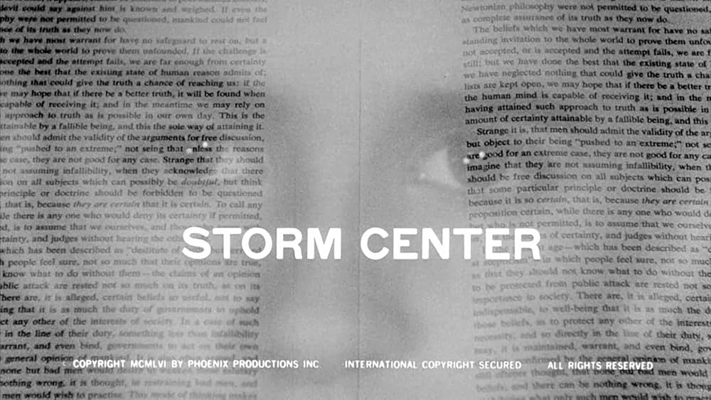 Storm Center（原題）の画像