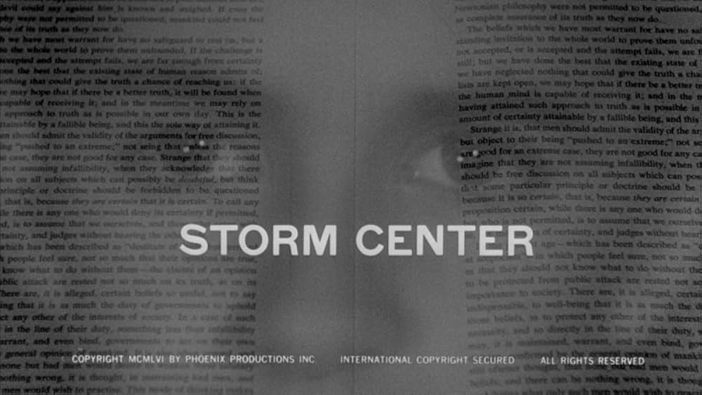 Storm Center（原題）の画像