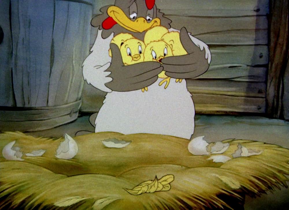 にわとりのおばさんの画像