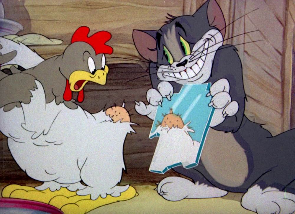 にわとりのおばさんの画像