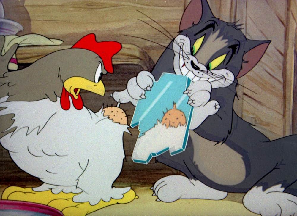 にわとりのおばさんの画像