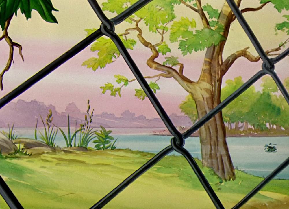 変な魚釣りの画像