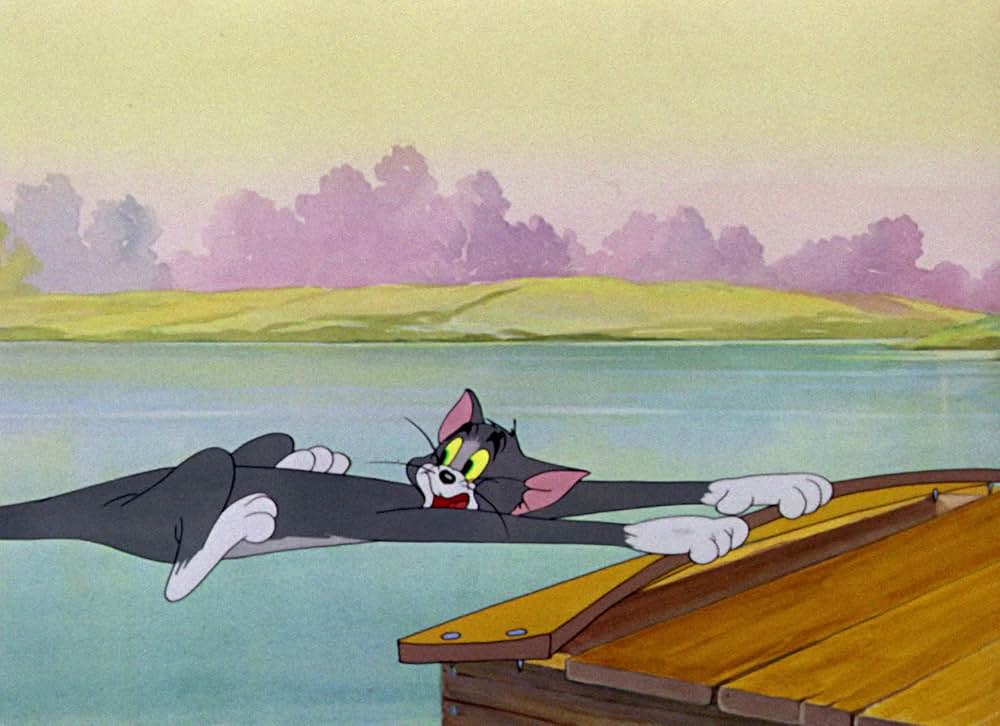 変な魚釣りの画像