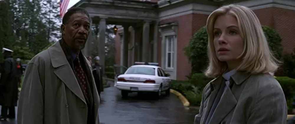 「スパイダー」モーガン・フリーマン & モニカ・ポッターの画像