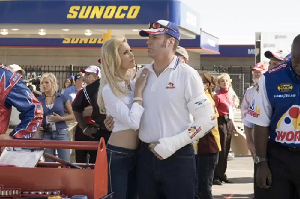 「タラデガ・ナイト オーバルの狼」ウィル・フェレル & レスリー・ビブの画像