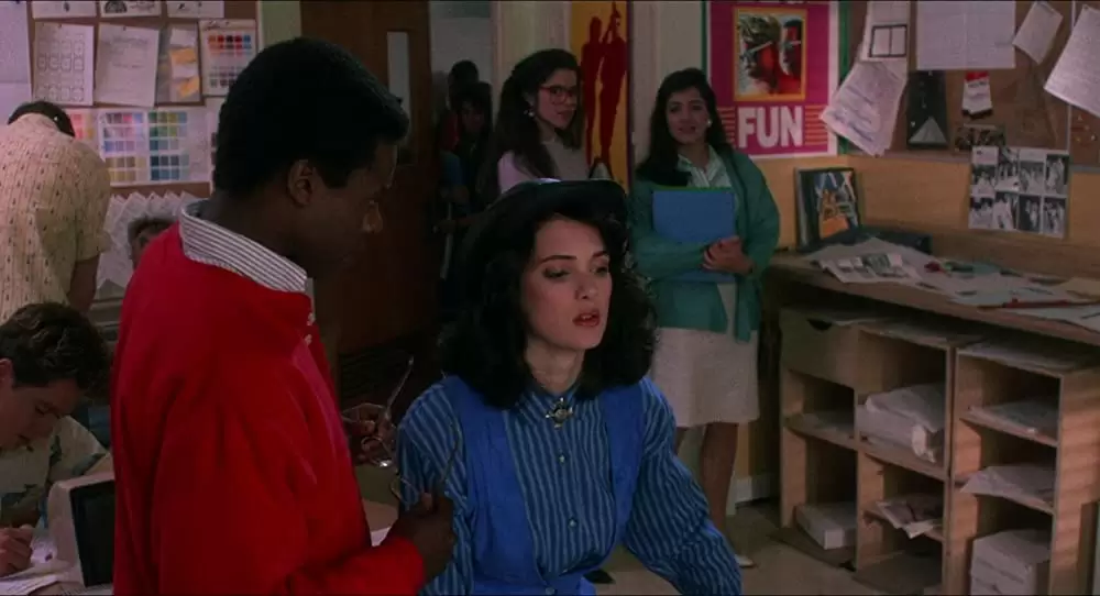 「ヘザース ベロニカの熱い日」ウィノナ・ライダー & Phill Lewis & Sherrie Willsの画像