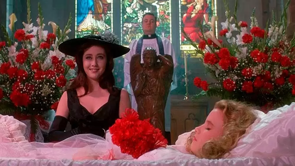 「ヘザース ベロニカの熱い日」シャナン・ドハティ & グレン・シャディックス & Kim Walkerの画像