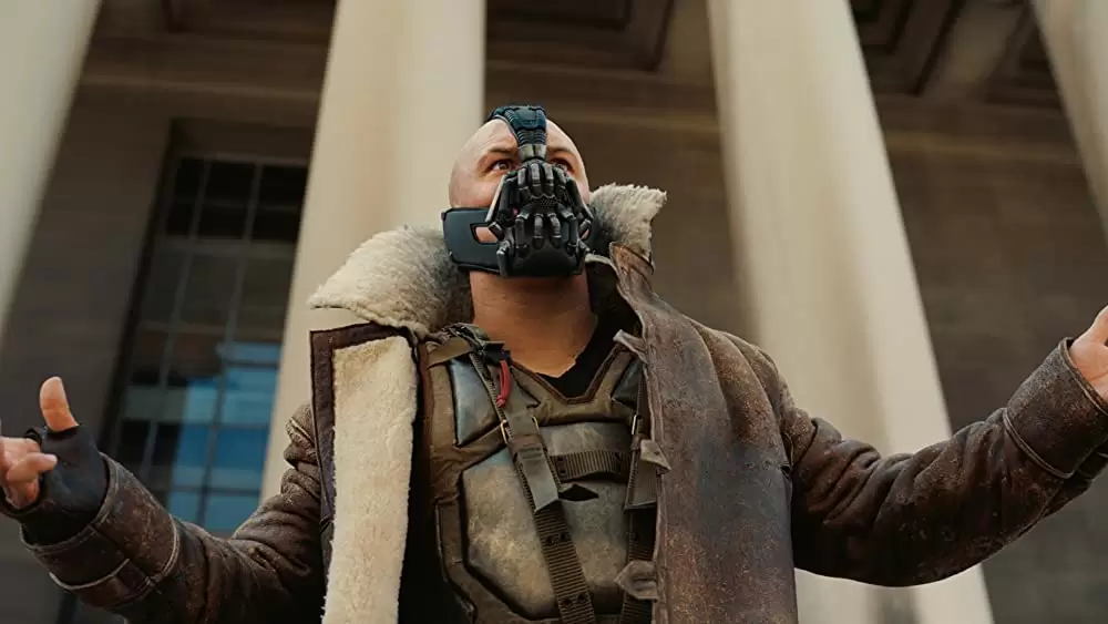 「ダークナイト ライジング」ジョセフ・ゴードン＝レビット & トム・ハーディの画像