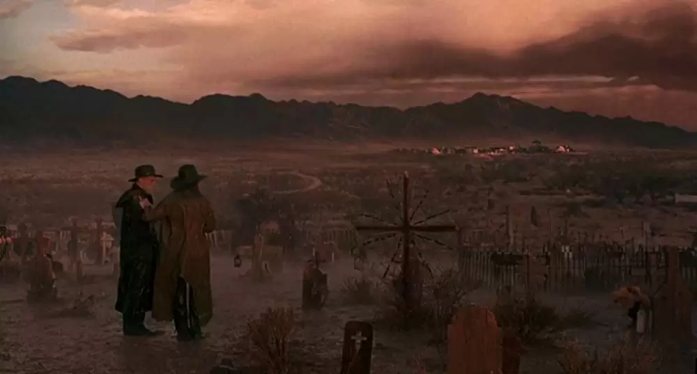 「クイック&デッド」シャロン・ストーン & ロバーツ・ブロッサムの画像