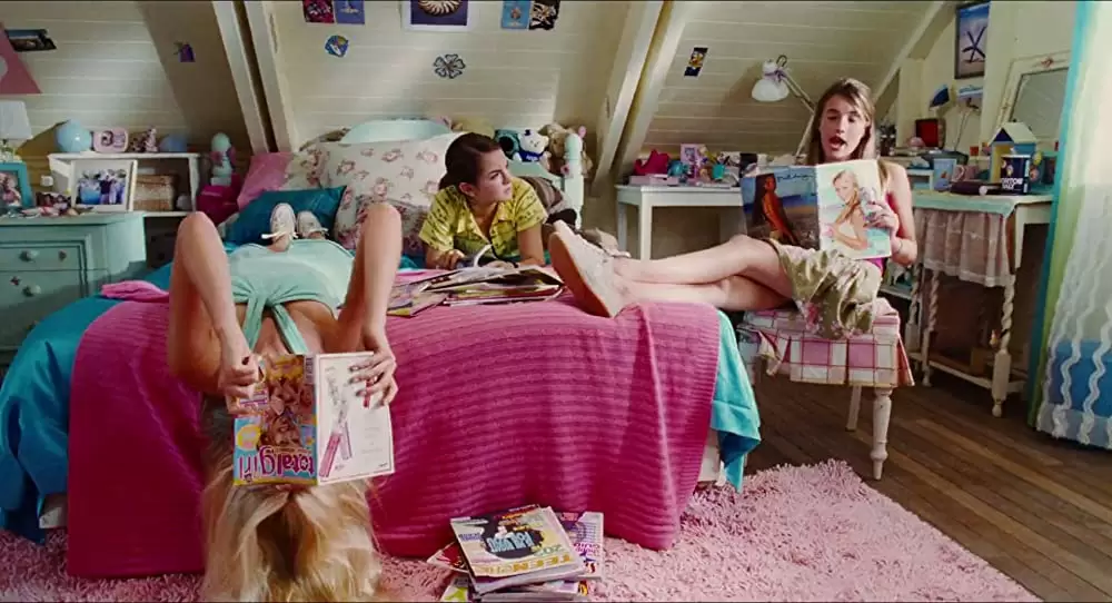 「愛しのアクアマリン」サラ・パクストン & エマ・ロバーツ & JoJoの画像