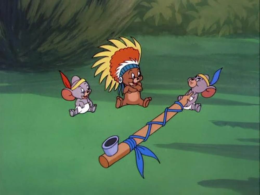 インディアンごっこの画像