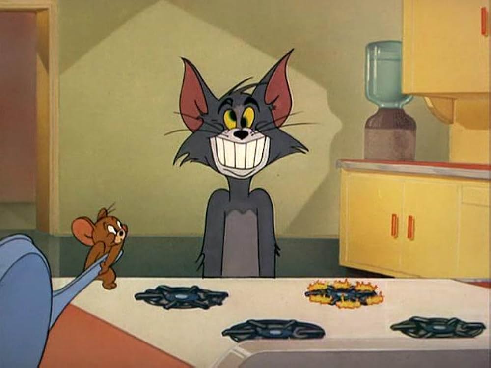 ジェリーと金魚の画像