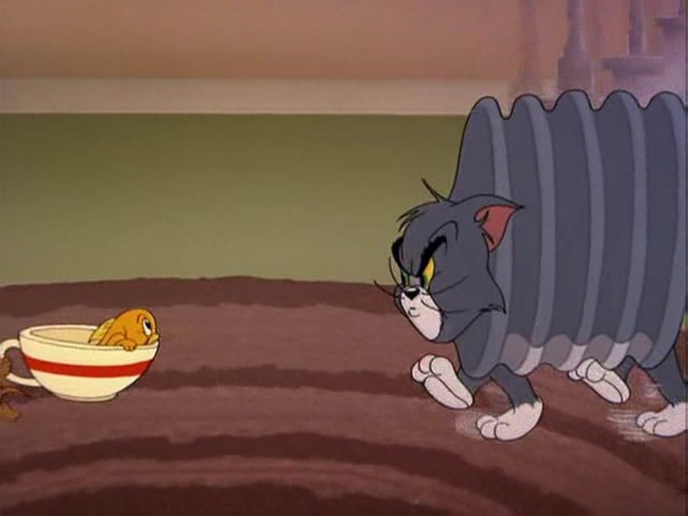 ジェリーと金魚の画像