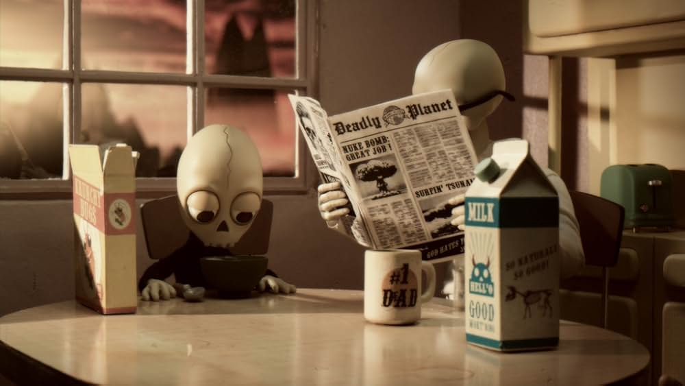 死と父と息子の画像