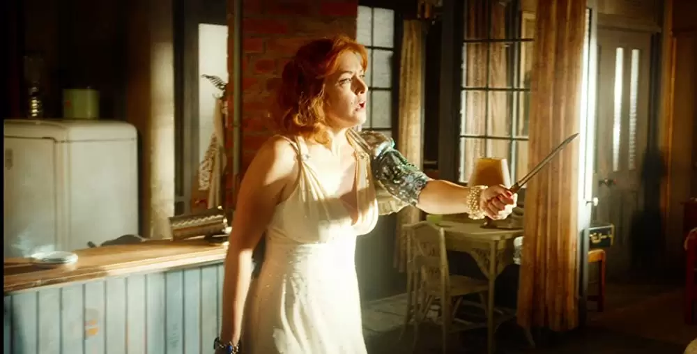 女と男の観覧車の画像