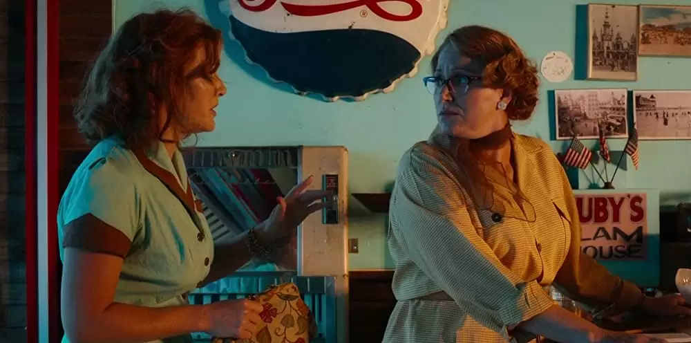 女と男の観覧車の画像