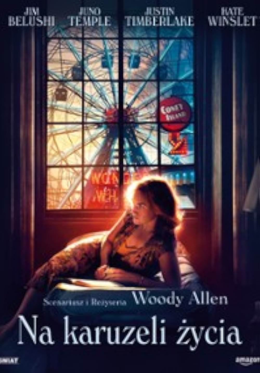 女と男の観覧車の画像