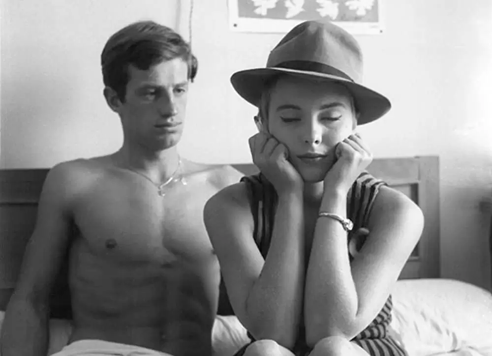 「勝手にしやがれ」ジャン＝ポール・ベルモンド & Raoul Coutard & ジーン・セバーグの画像