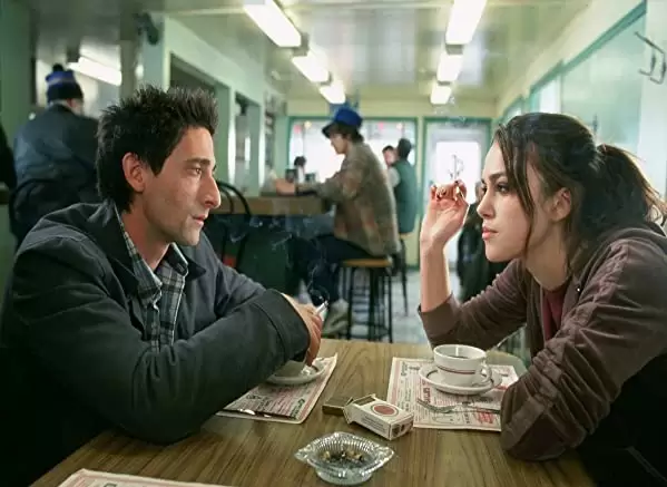 「ジャケット」エイドリアン・ブロディ & キーラ・ナイトレイの画像