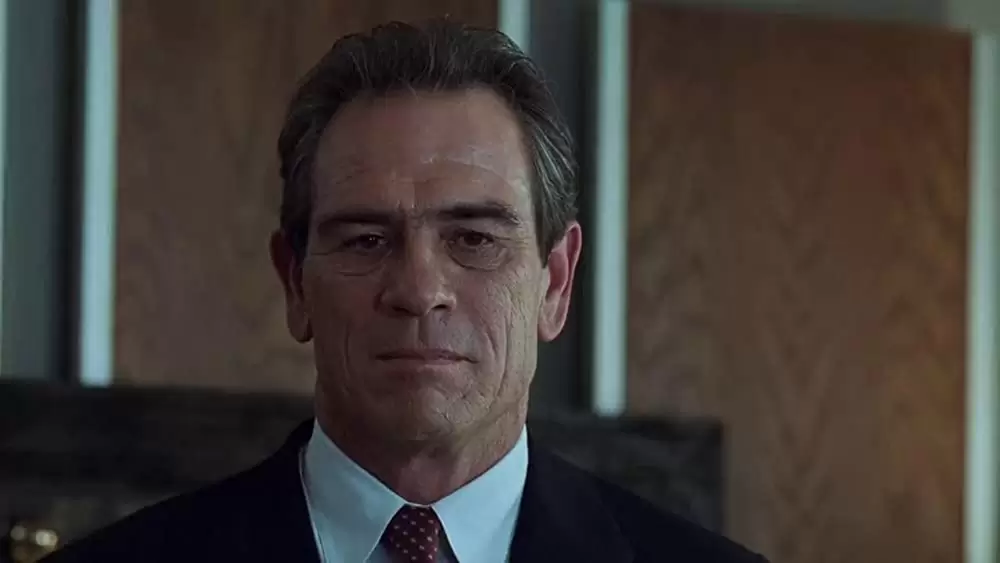 「追跡者」トミー・リー・ジョーンズの画像