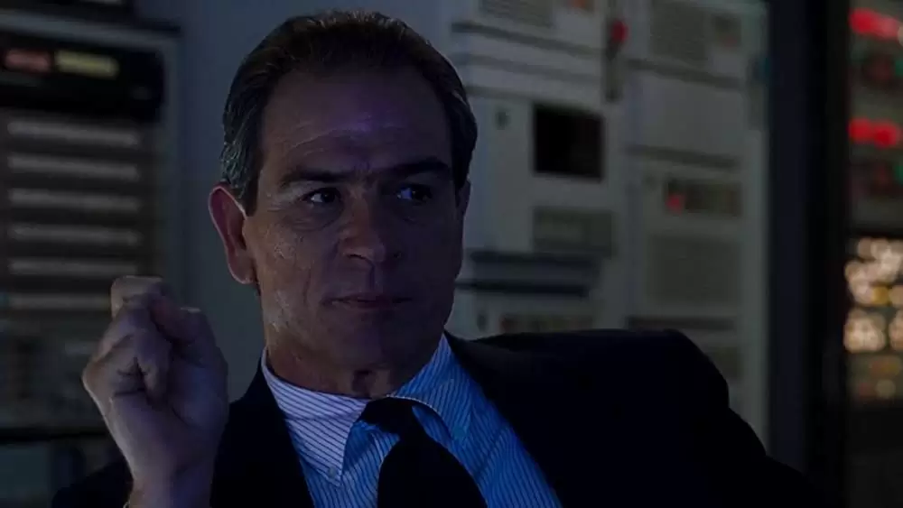 「追跡者」トミー・リー・ジョーンズの画像