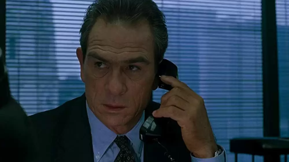 「追跡者」トミー・リー・ジョーンズの画像