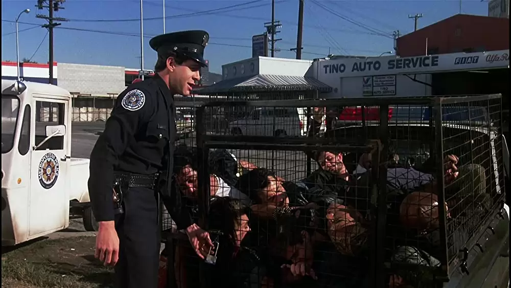 「ポリスアカデミー2／全員出動！」スティーブ・グッテンバーグの画像