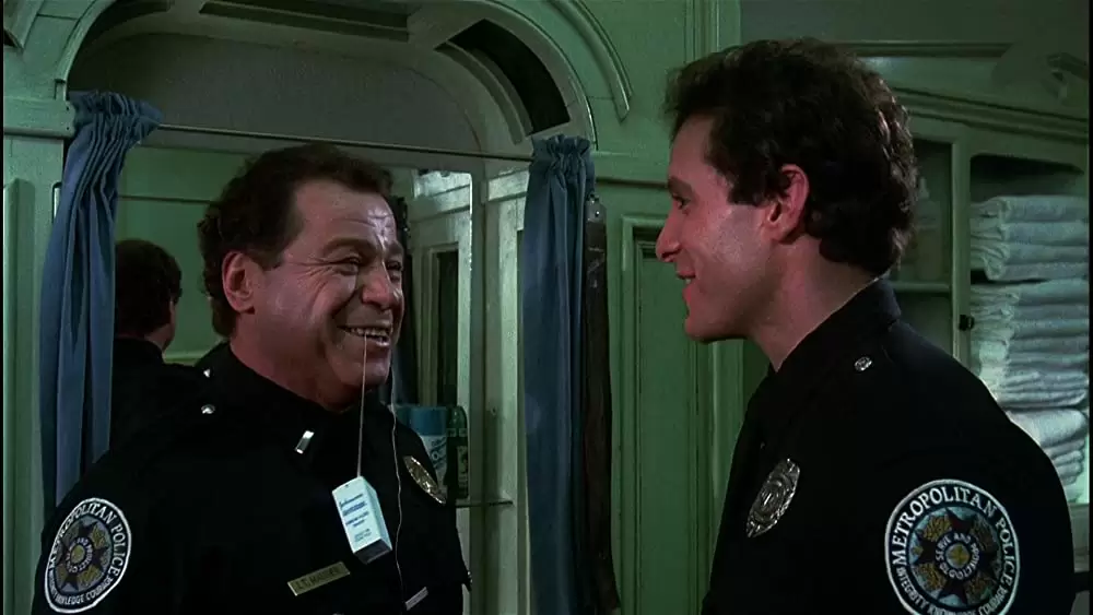 「ポリスアカデミー2／全員出動！」スティーブ・グッテンバーグ & Art Metranoの画像